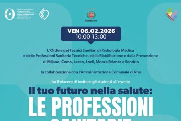Locandina "Il tuo futuro nella salute: le professioni sanitarie si raccontano"
