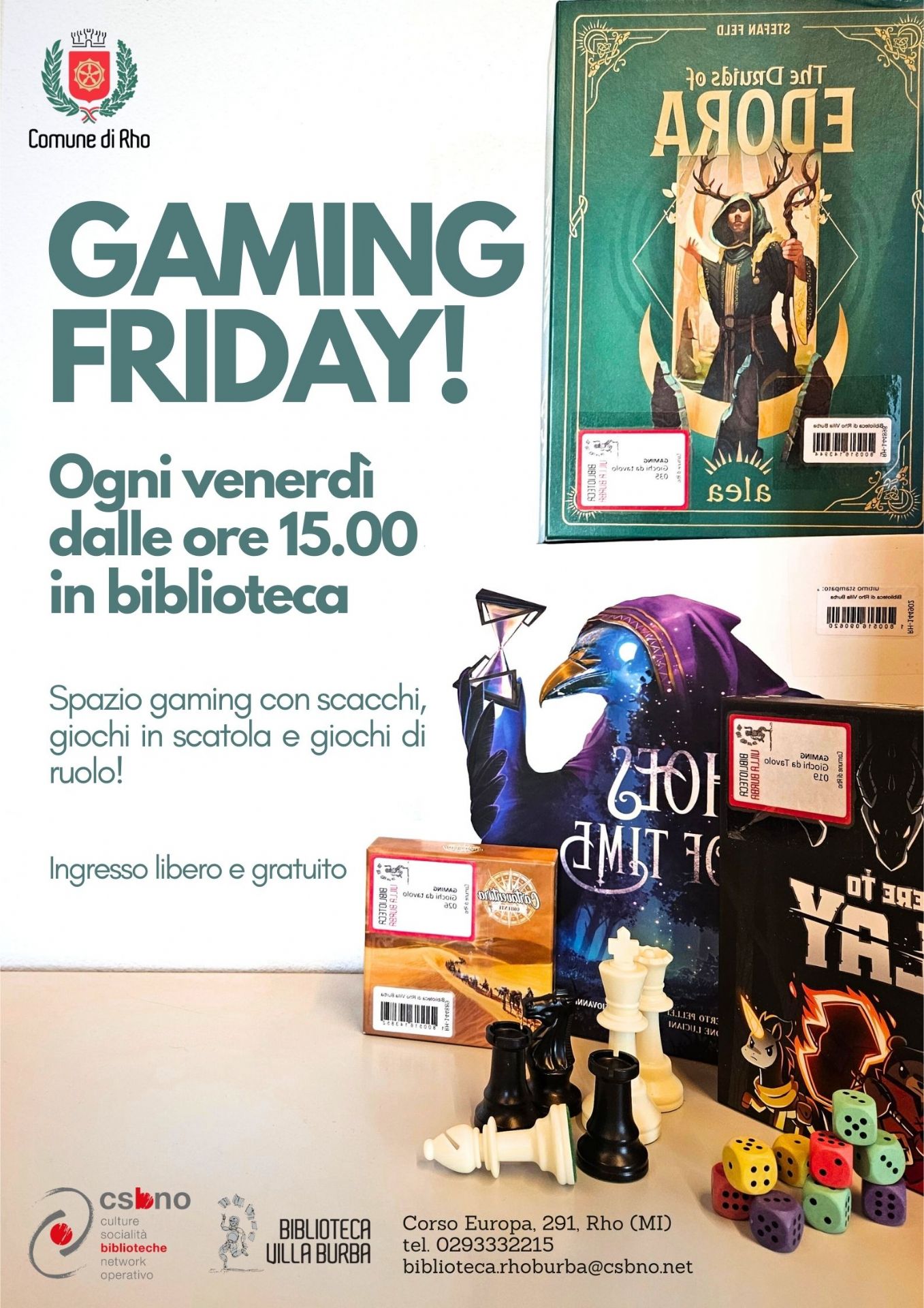 locandina Gaming Friday