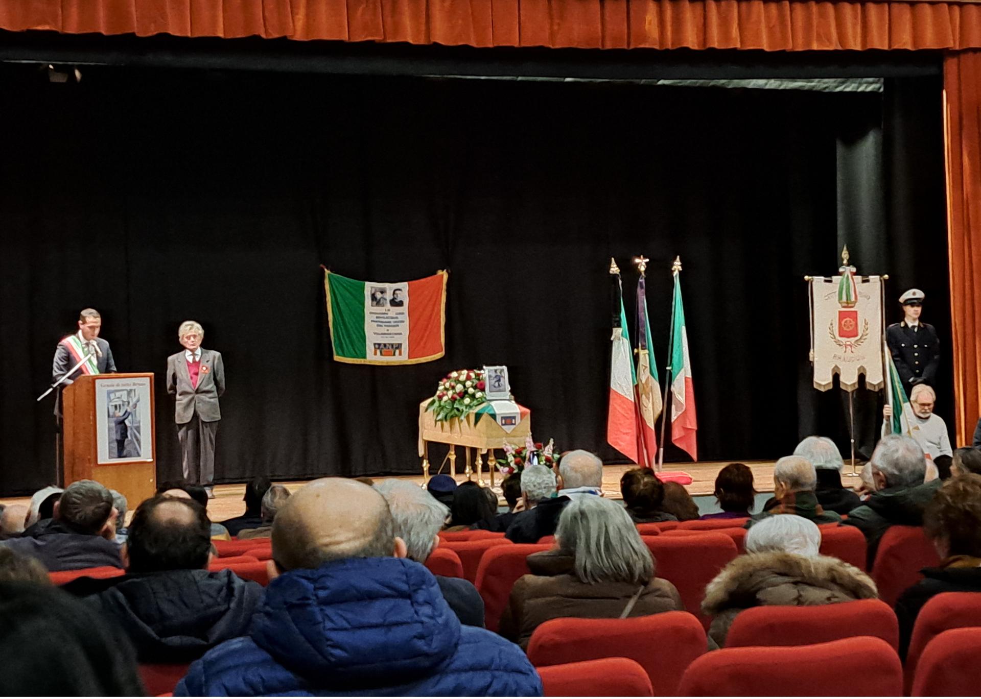 la commemorazione in Auditorium