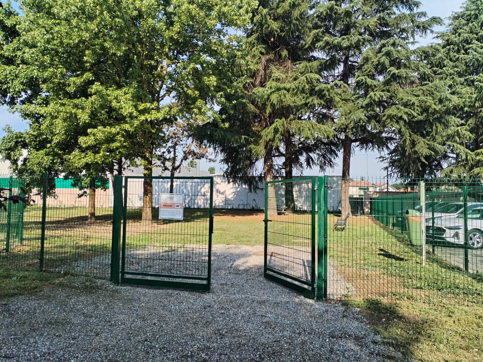 area cani di via Nazario Sauro a Mazzo di Rho