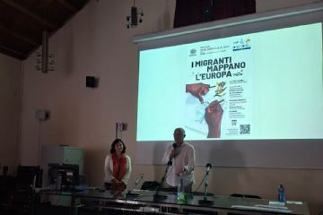 Vito Fiorino durante il suo intervento al Tourist Infopoint