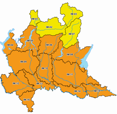 allerta meteo regione Lombardia