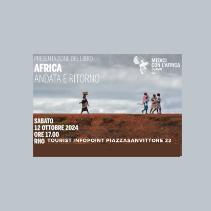 locandina di presentazione del libro Africa Andata e Ritorno