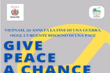 Give peace a chance. Concerto spettacolo. 17 ottobre 2025 ore 21:00 all'Auditorium di via Meda Rho.