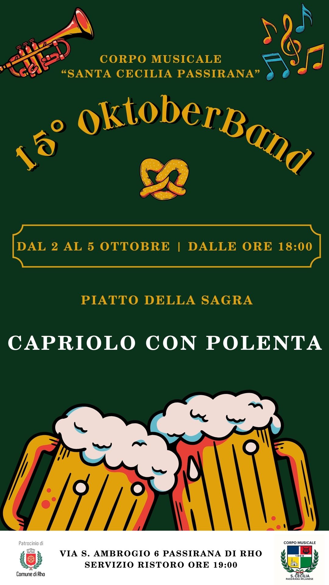 locandina 15à oktoberBand