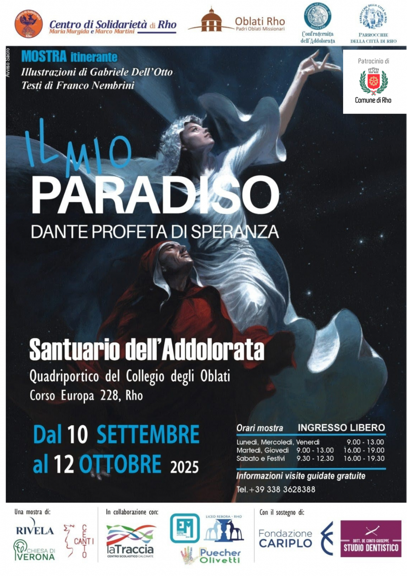 Il mio paradiso angelo e Dante