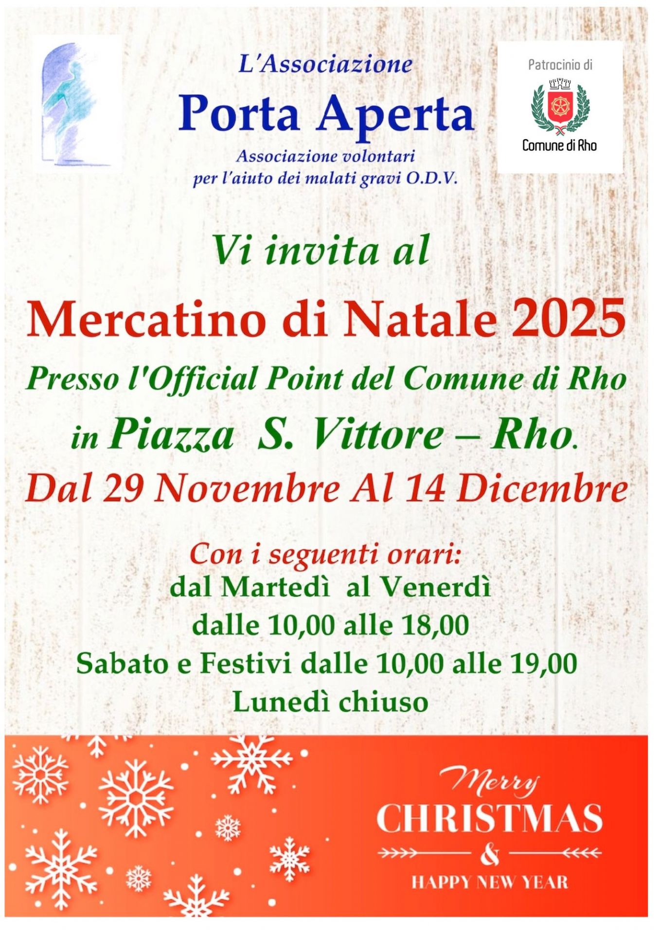 Locandina Porta aperta