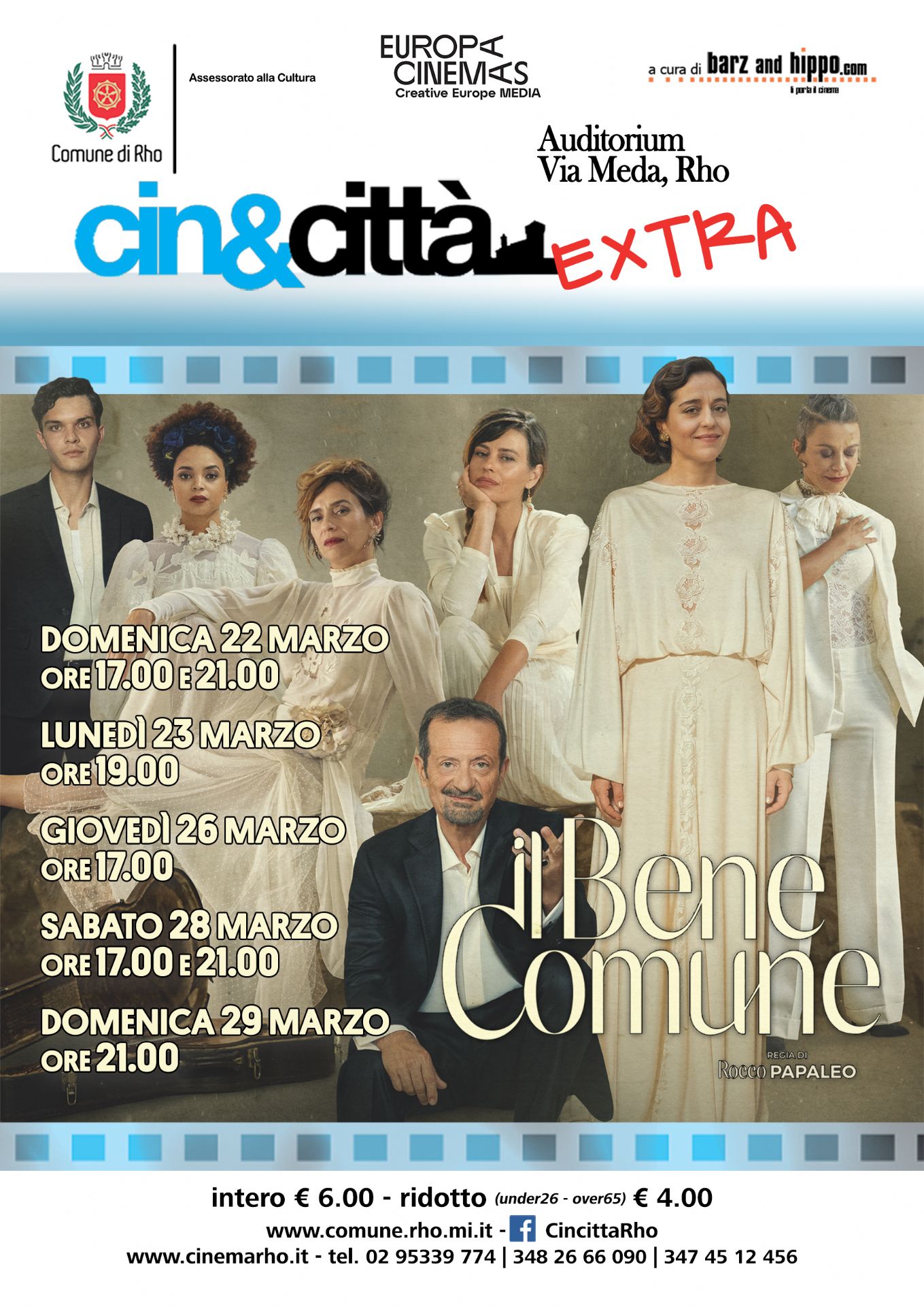 Locandina cin&città extra Il Bene Comune