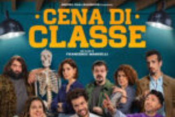locandina film cena di classe attori seduti a tavola