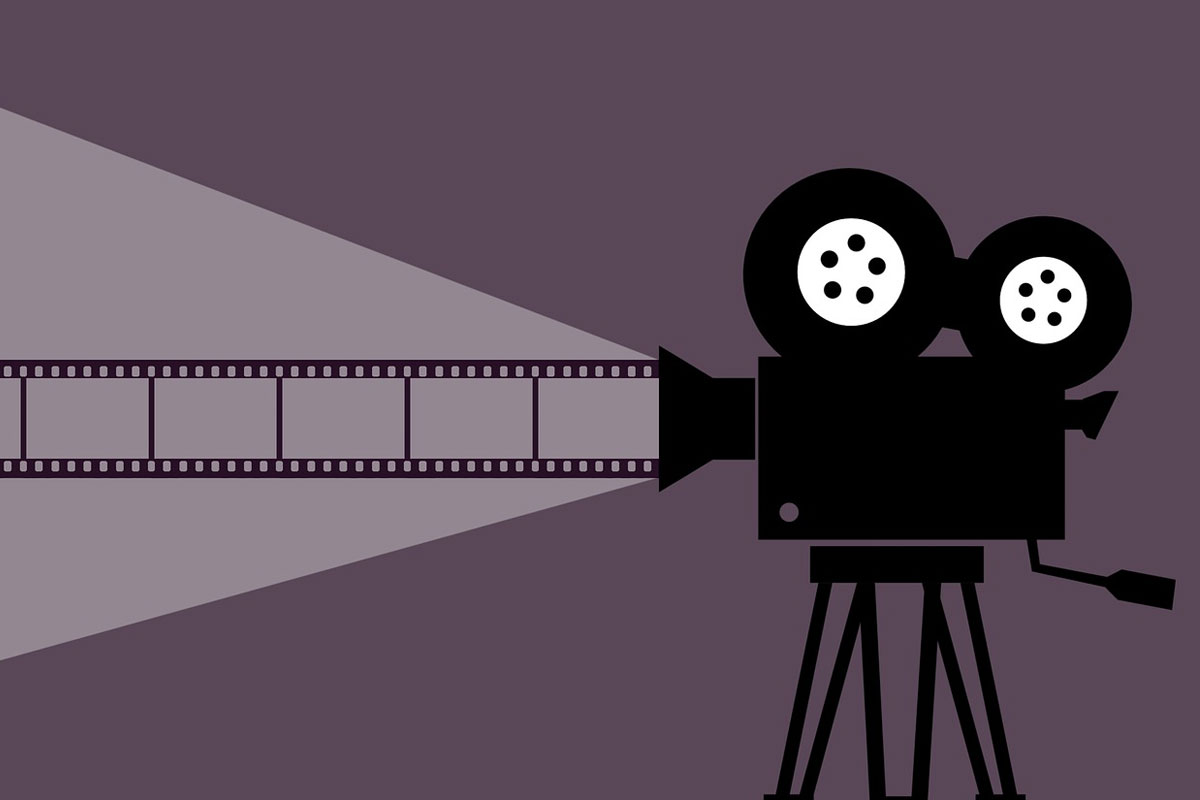 immagine grafica di cinepresa