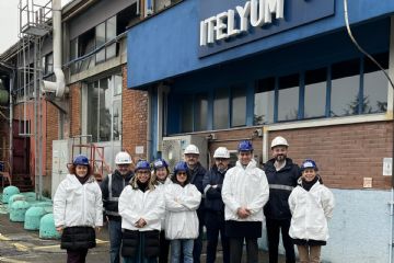 delegazione comunale in visita a Itelyum