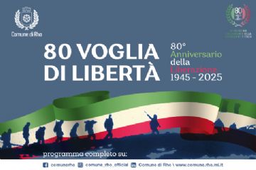 80 voglia di libertà - 80° anniversario della liberazione 1945 - 2025