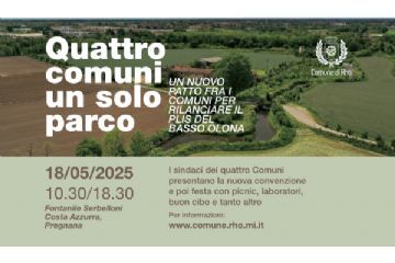 Quattro comuni un solo parco - Un nuovo patto fra i comuni per rilanciare il PLIS del Basso Olona