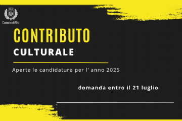 contributo culturale
