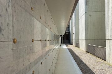  i nuovi ossari nei pressi dell'ingresso di via Redipuglia