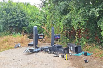 le slot rubate e abbandonate in via Ratti