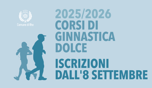 2025/2026 corsi di ginnastica dolce iscrizioni dall'8 settembre