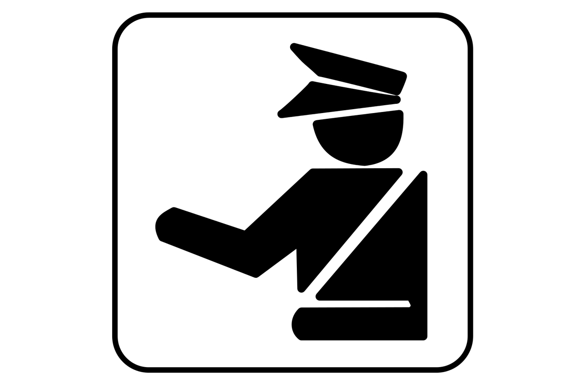 grafica agente polizia locale