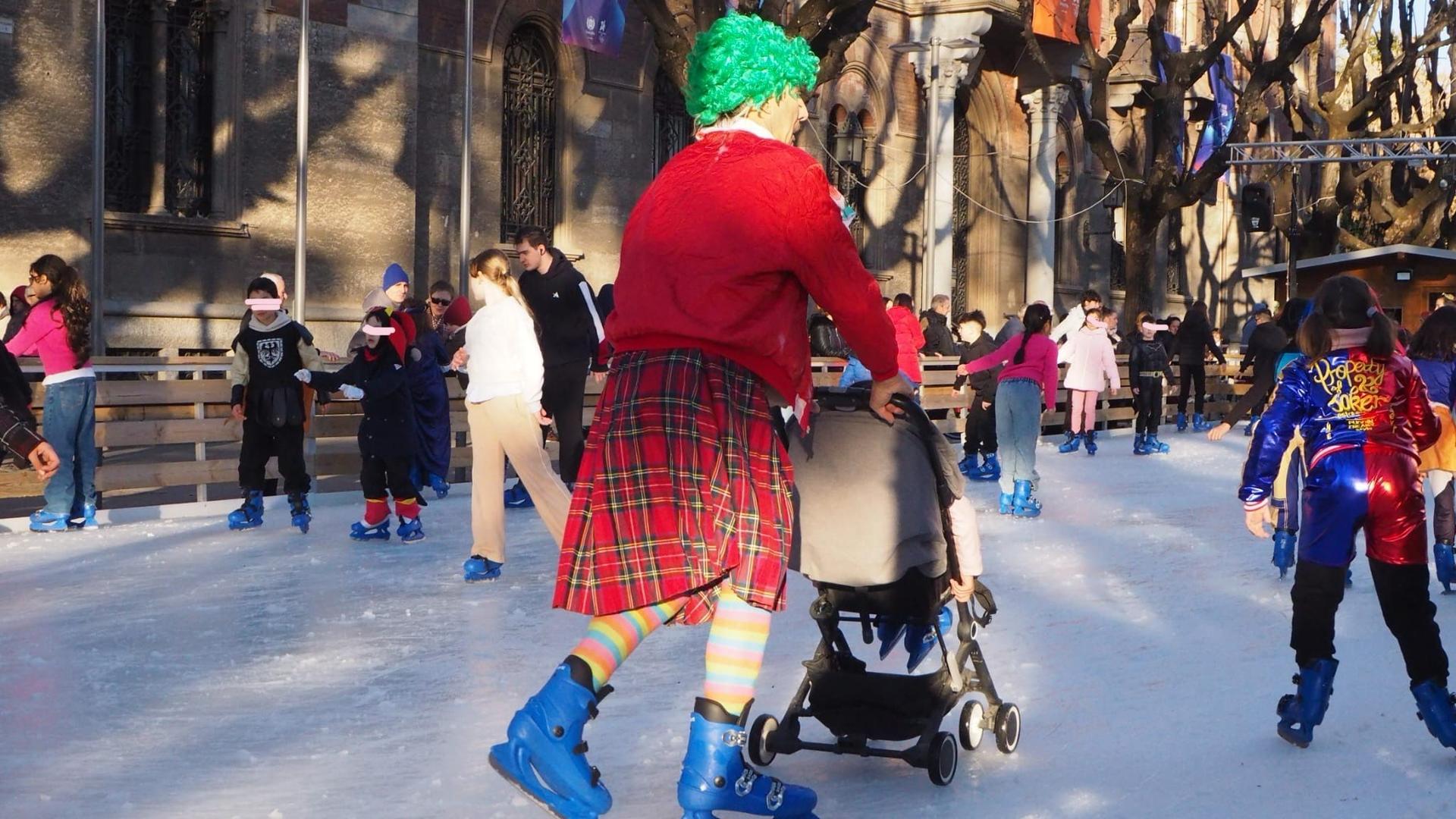  un momento della festa di Carnevale domenica scorsa