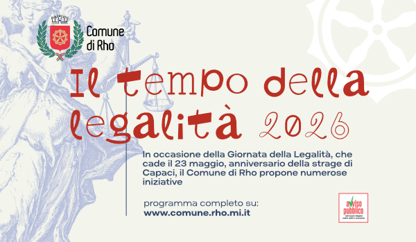 locandina tempo della legalità 2026