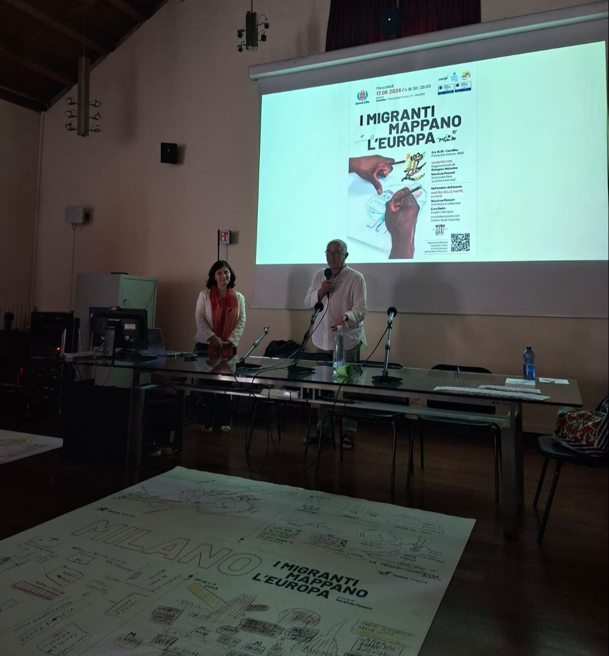 Vito Fiorino durante il suo intervento al Tourist Infopoint