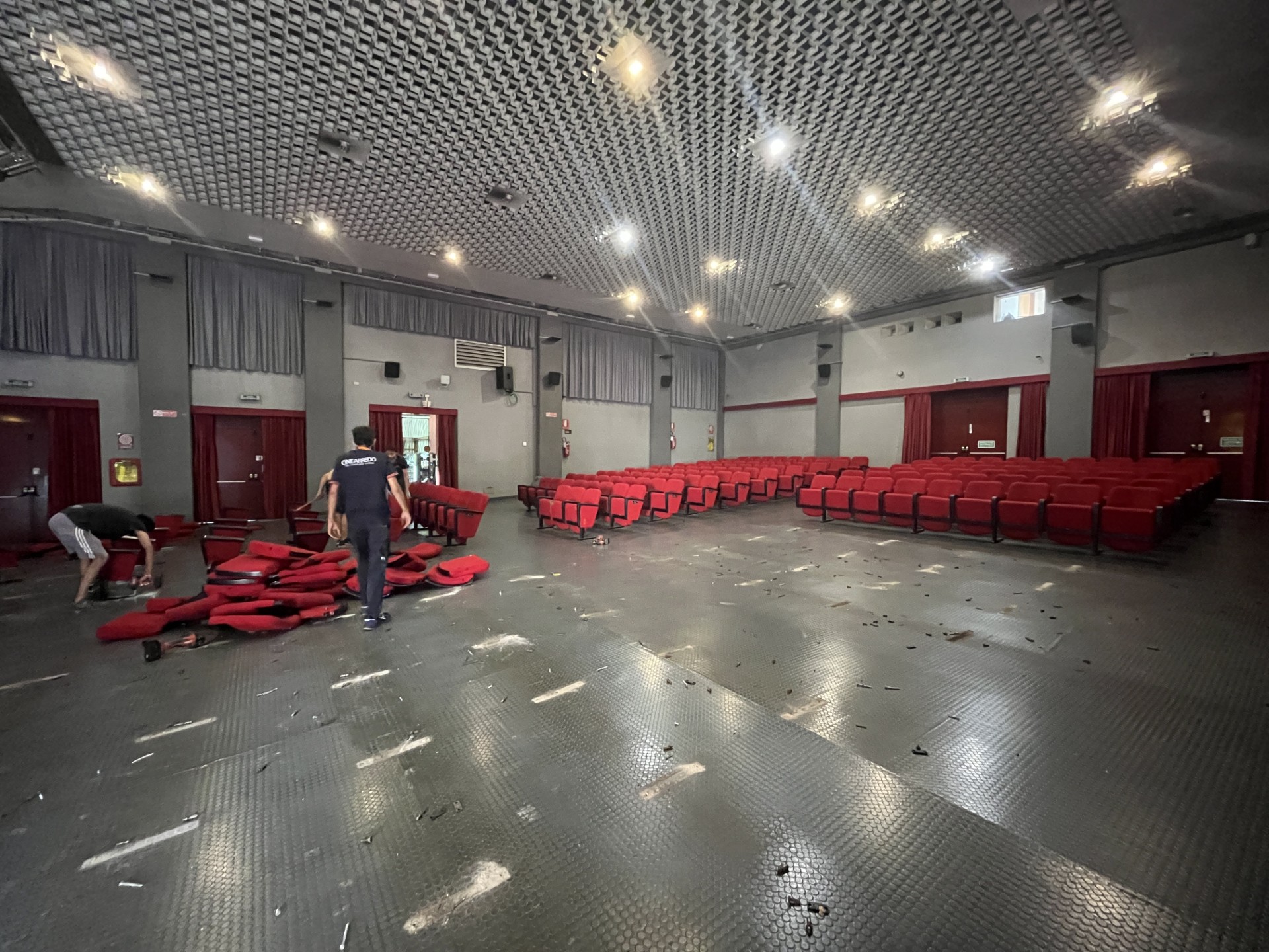 sala rossa auditorium via Meda 