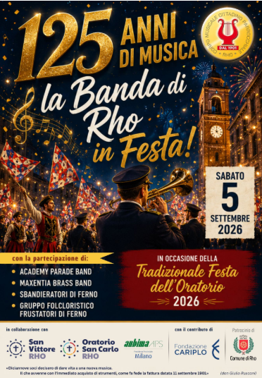 Il manifesto della festa del 5 settembre 2026
