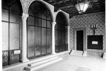 Denominato "Salone dei Passi Perduti", in una foto scattata al termine della edificazione del Palazzo.