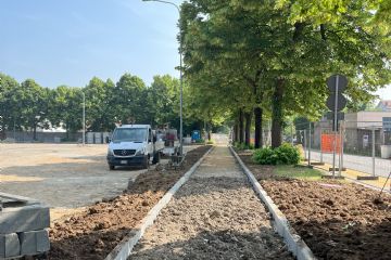 Vialetti in rifacimento