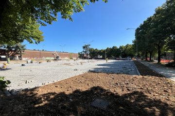 Parcheggio via Bersaglio - cantiere