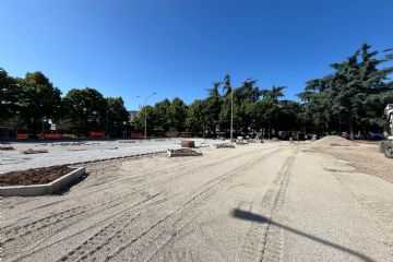 Parcheggio via Bersaglio - cantiere
