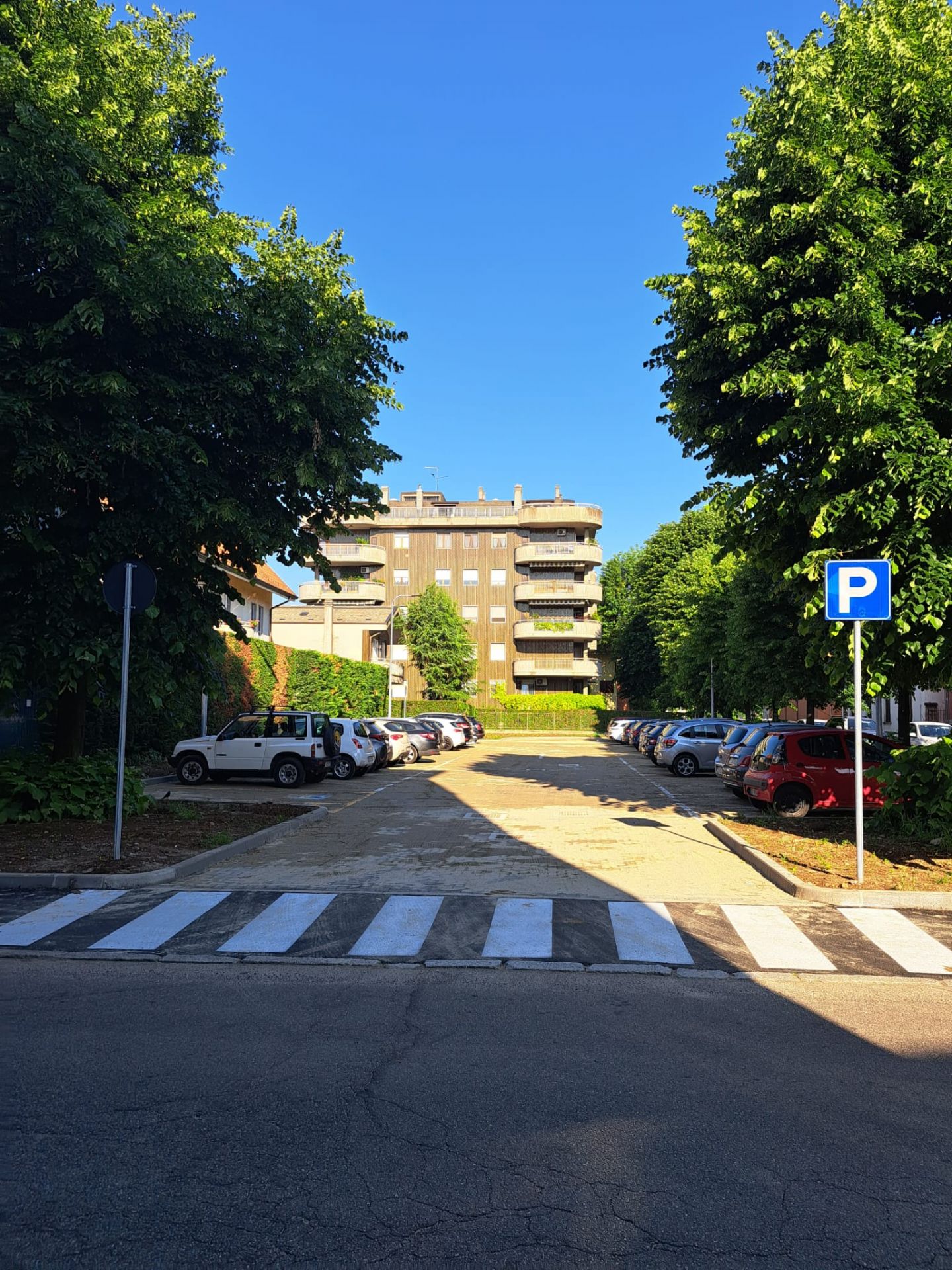 Nuovo parcheggio aperto