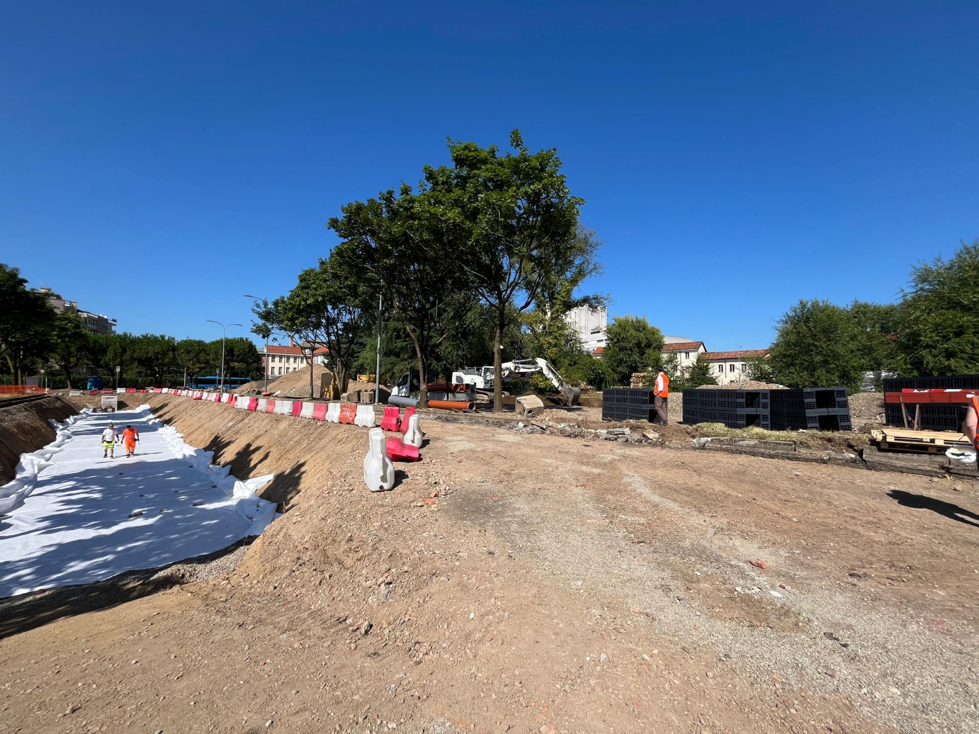 Vasca per il drenaggio dell'acqua