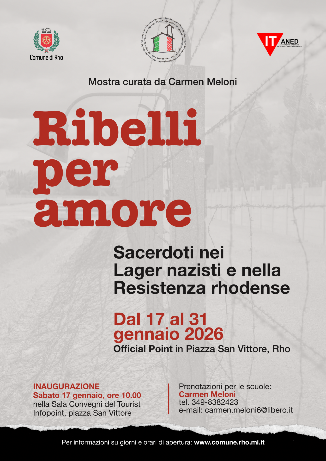 Ribelli per amore Mostra curata da Carmen Meloni