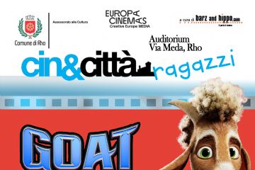 locandina film con capretta e un pallone