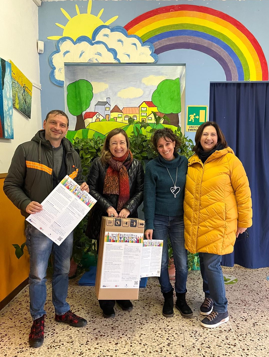 consegna scuola scontrino