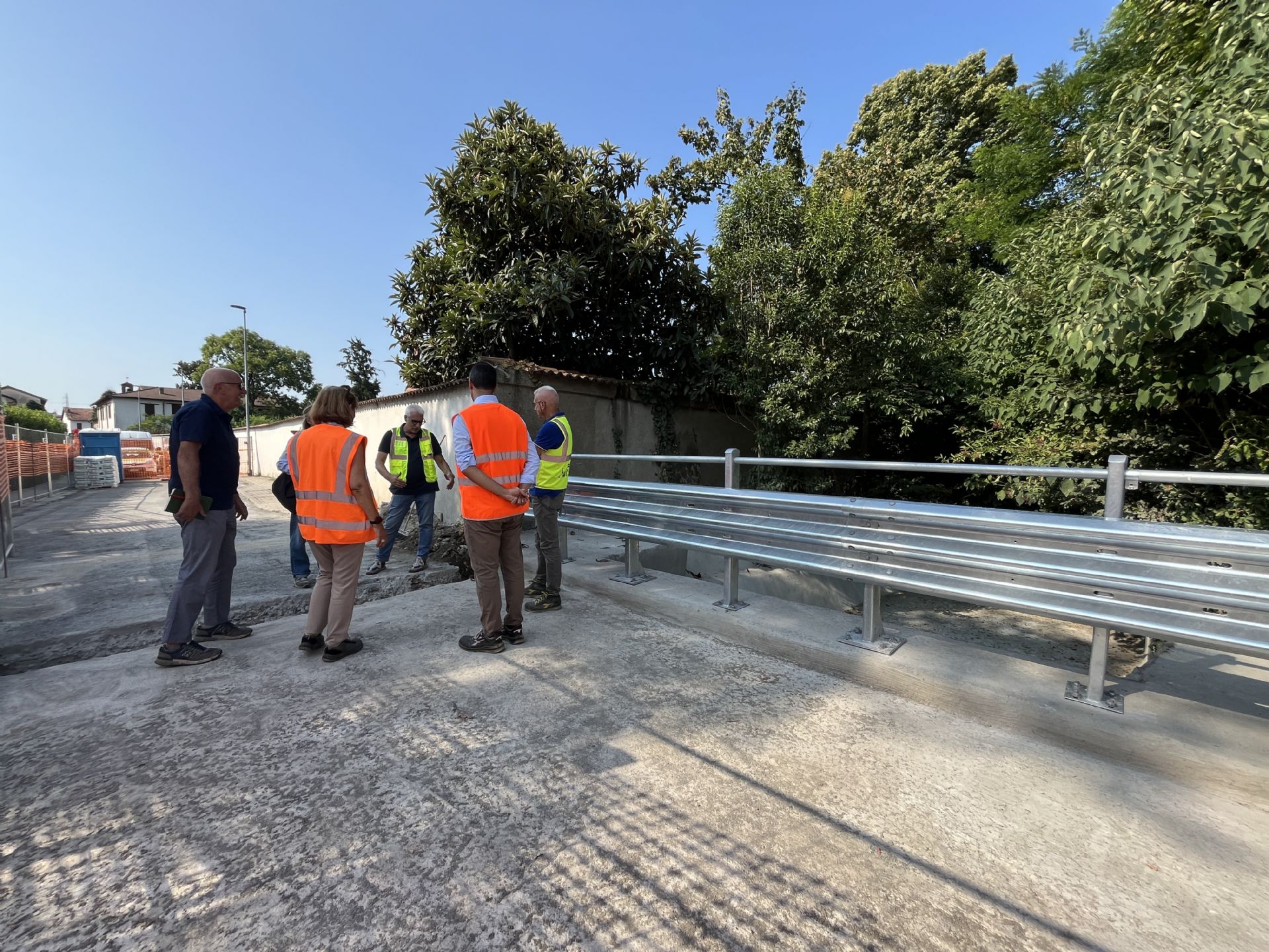  

Nella foto il giro cantieri dello scorso mese di luglio