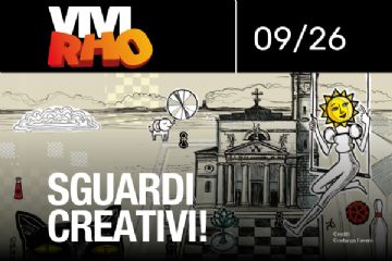 Cartolina VIVIRHO settembre 26 sguardi creativi