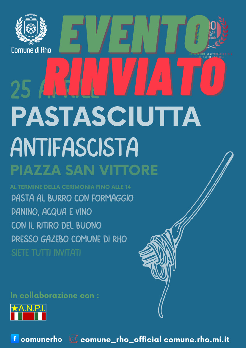 evento rinviato