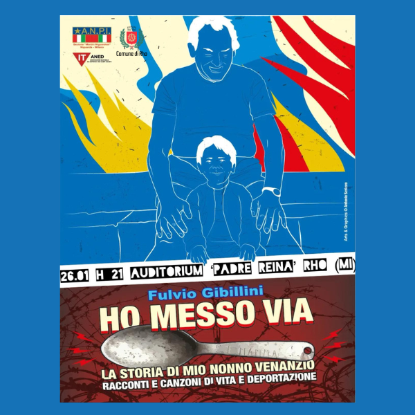 locandina disegno nonno e nipote èiccolo e sotto un cucchiaio