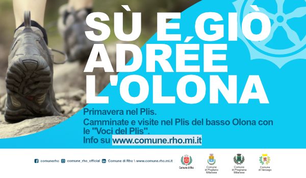sù e, giò adrée l'Olona