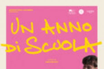 locandina Un anno a scuola con i 4 protagonisti in primo piano