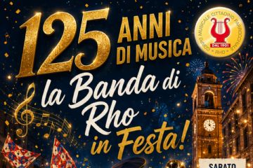 locandina 125 anni di musica la Banda di Rho in festa
