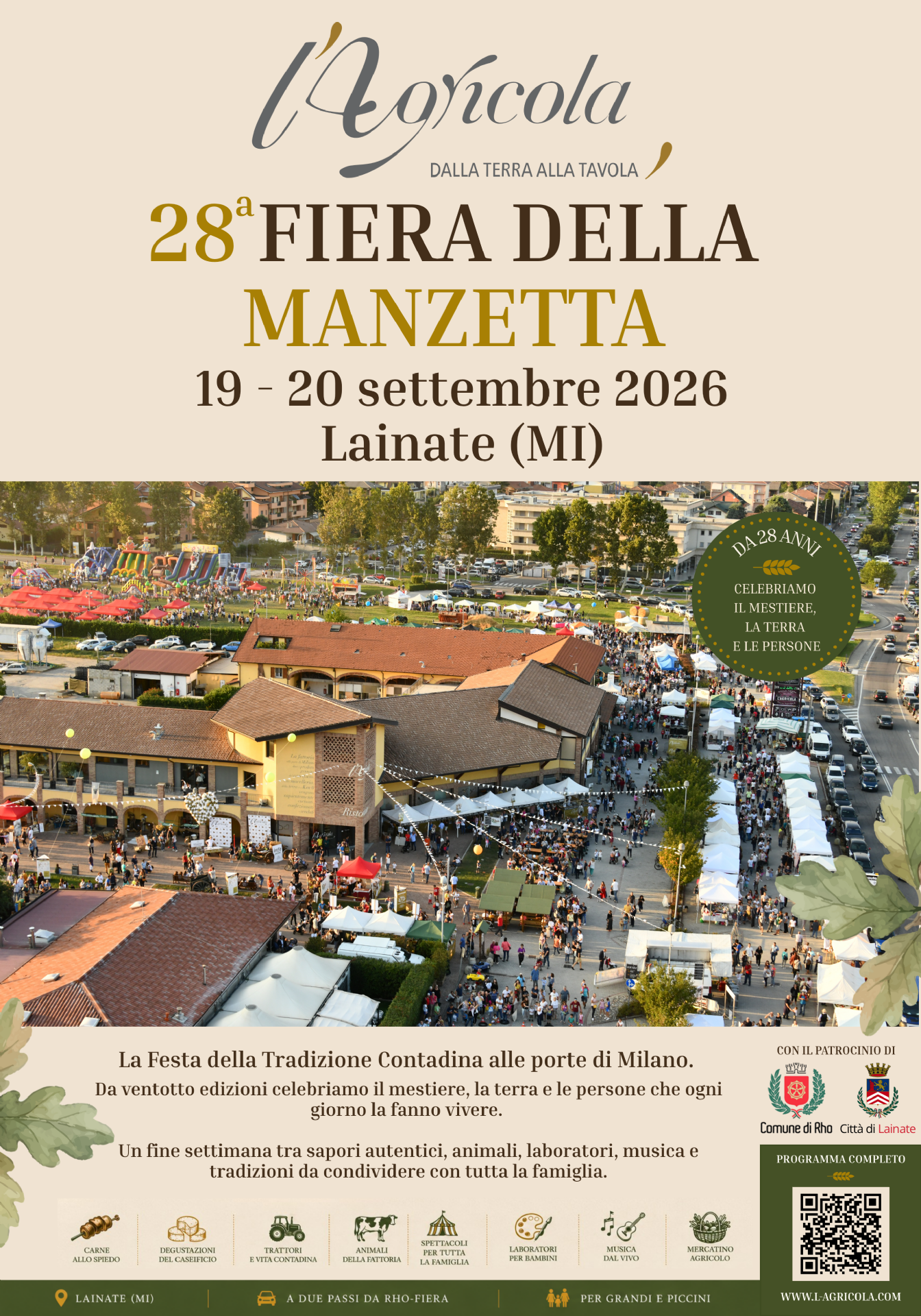 locandina della Manzetta 19 20 settembre Lainate