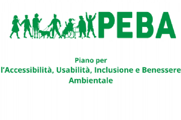 PEBA piano per l'accessibilità, usabilità, inclusione e benessere ambientale