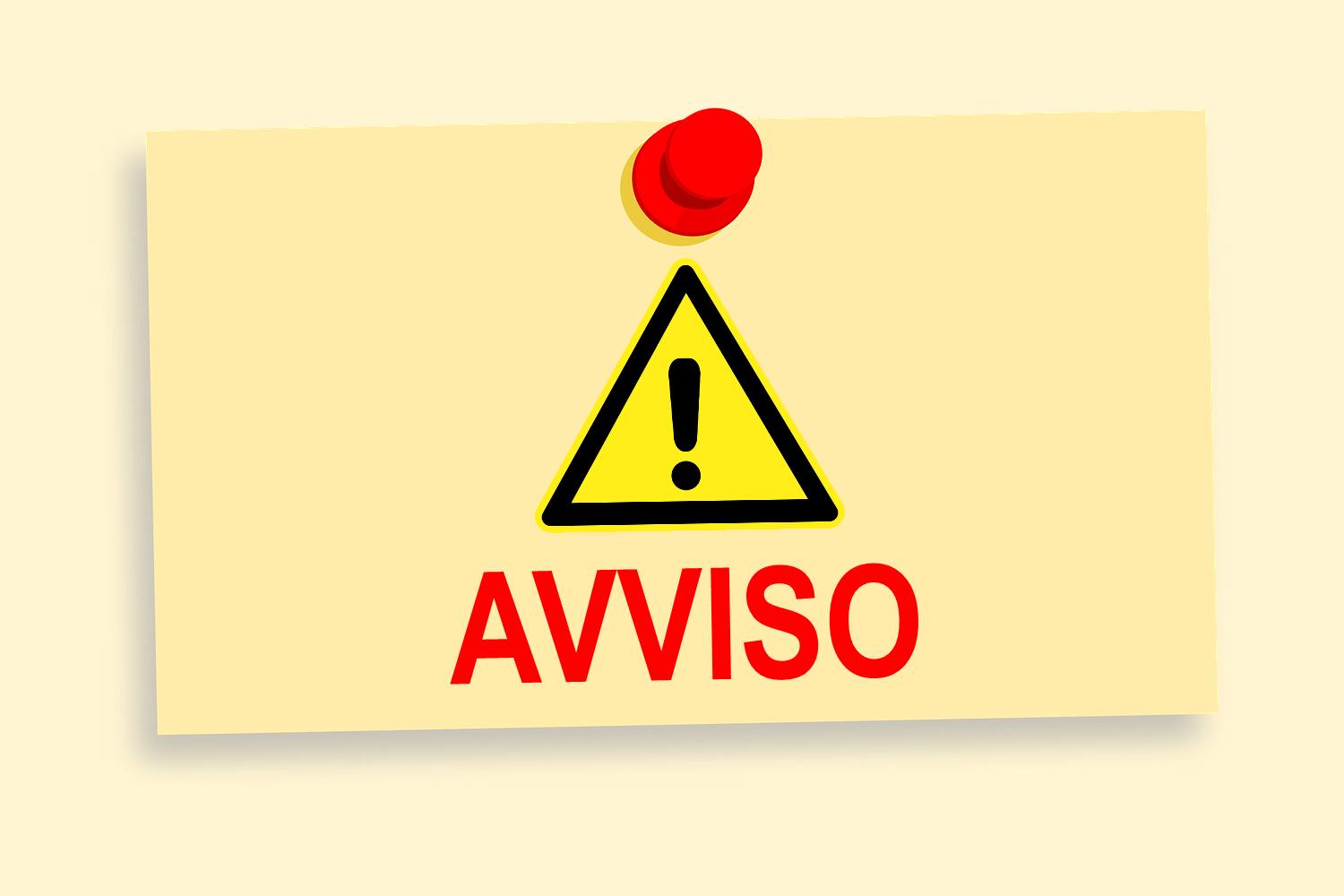 avviso