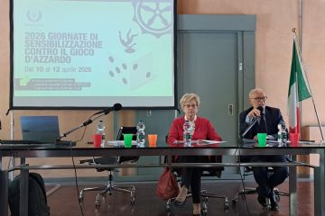 Angela Fioroni e l'assessore Nicola Violante