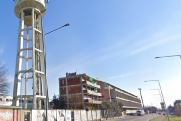 via della Moscova, fabbricati pre-esistenti sull'area dove sorgerà il Data Center