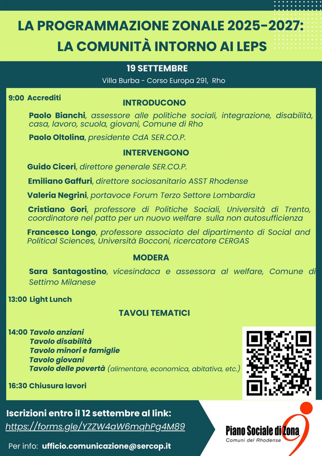 locandina programma
