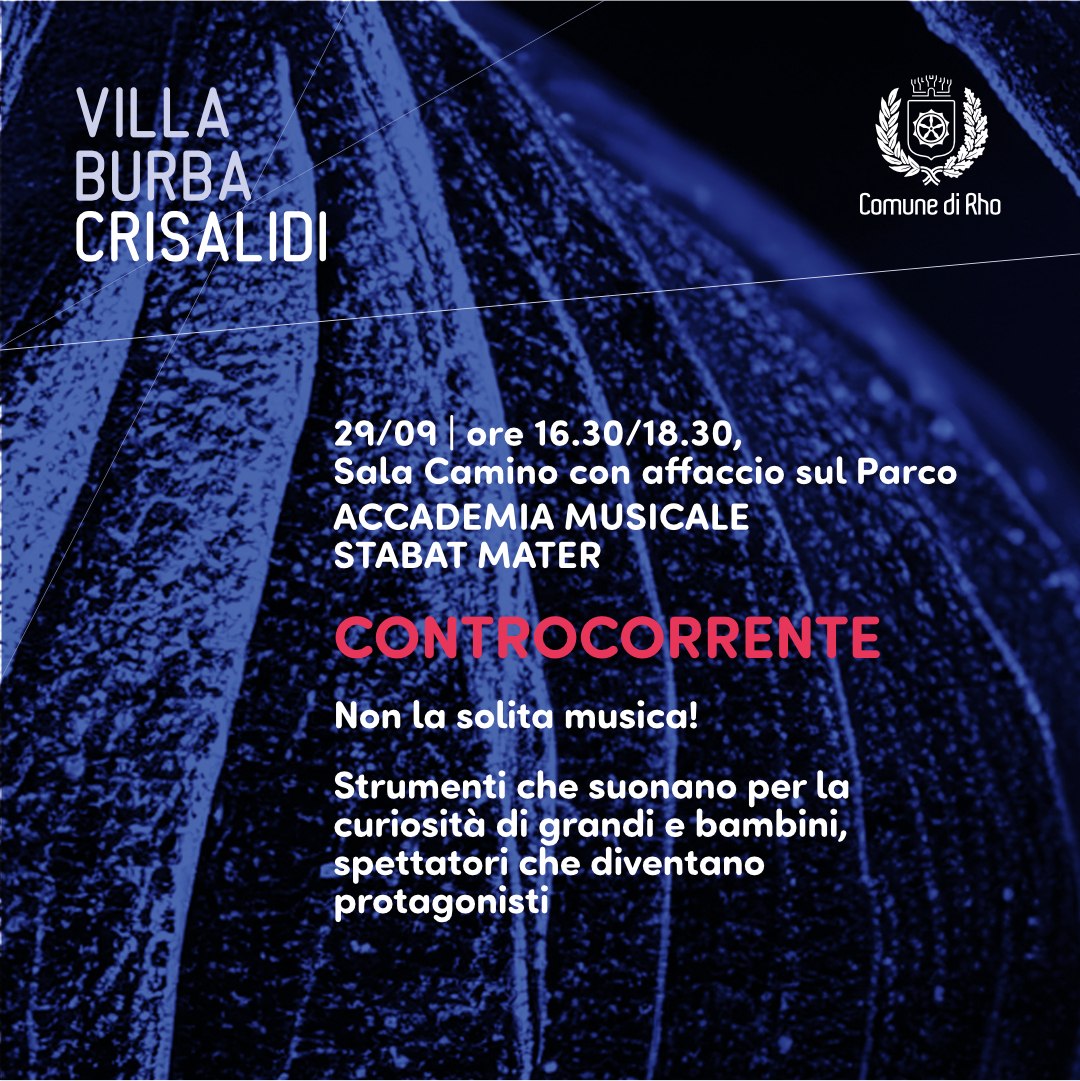 Grafica Villa Burba Crisalidi Controcorrente